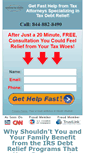 Mobile Screenshot of irsdebt-relief.com